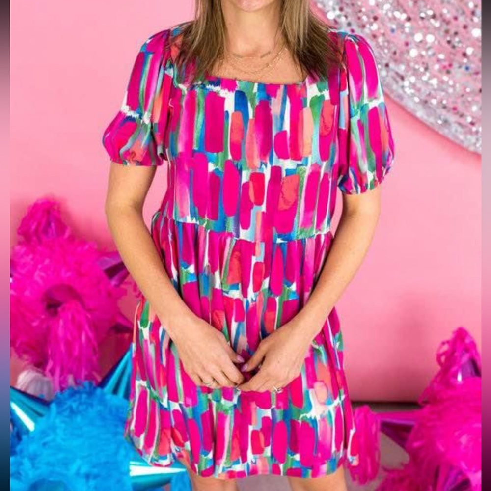 NWOT BiBi Short Sleeve Dress